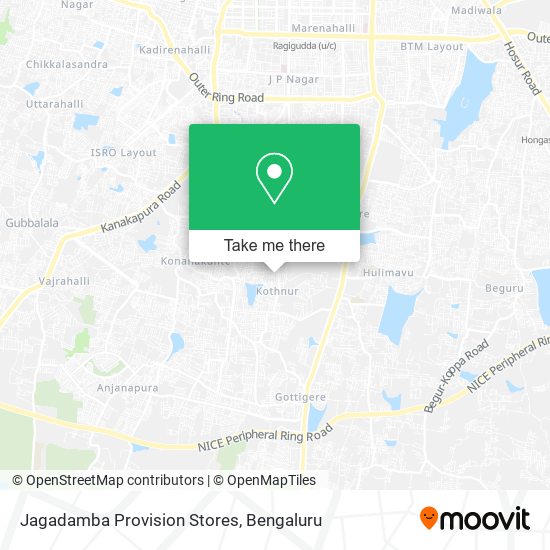 Jagadamba Provision Stores map