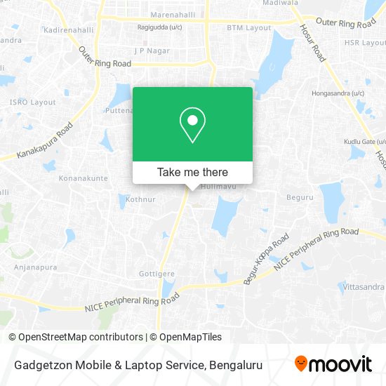 Gadgetzon Mobile & Laptop Service map