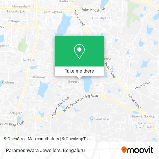 Parameshwara Jewellers map