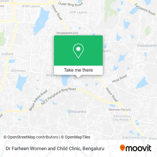 Dr Farheen Women and Child Clinic map