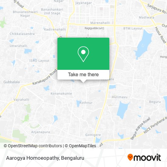 Aarogya Homoeopathy map