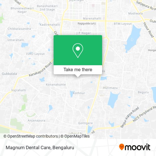 Magnum Dental Care map
