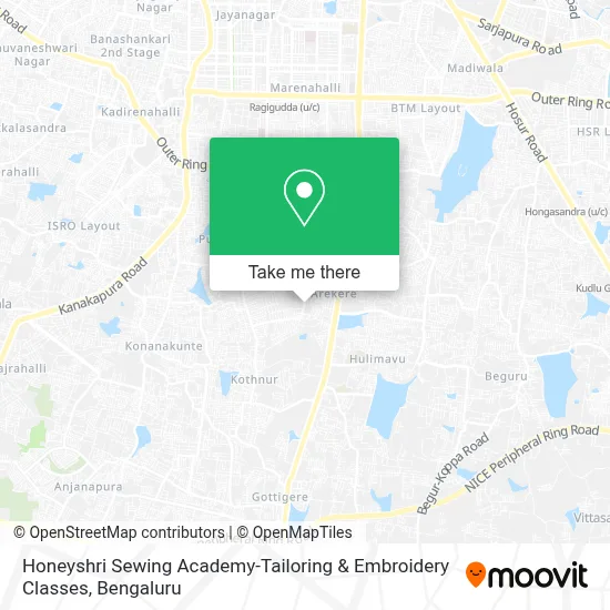 Honeyshri Sewing Academy-Tailoring & Embroidery Classes map