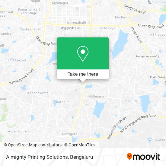Almighty Printing Solutions map