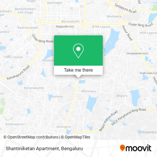 Shantiniketan Apartment map