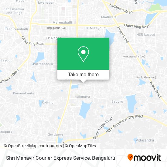 Shri Mahavir Courier Express Service map