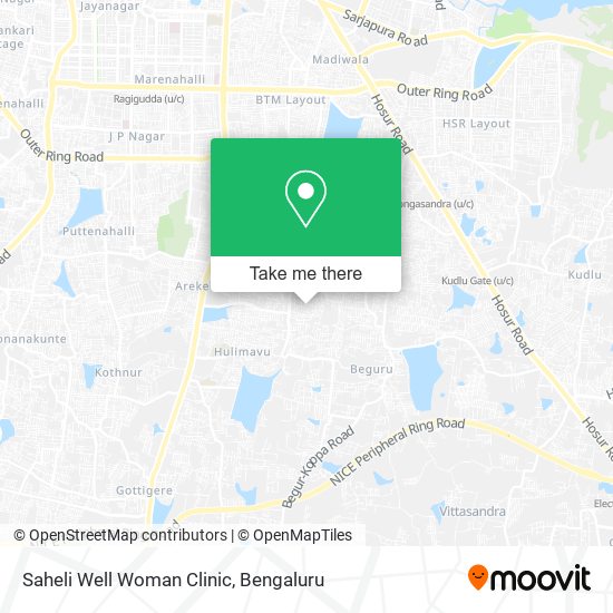 Saheli Well Woman Clinic map