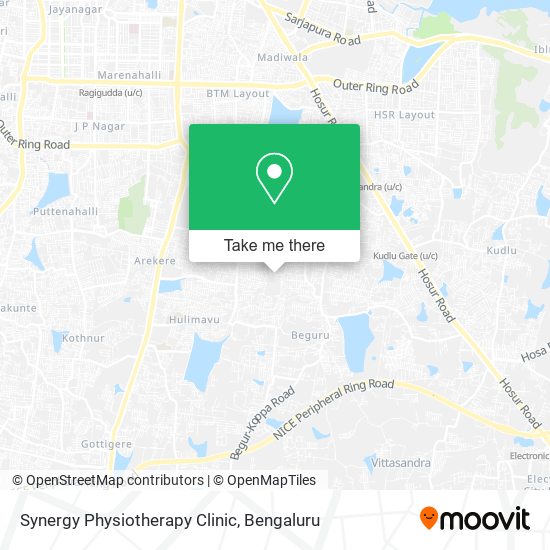 Synergy Physiotherapy Clinic map