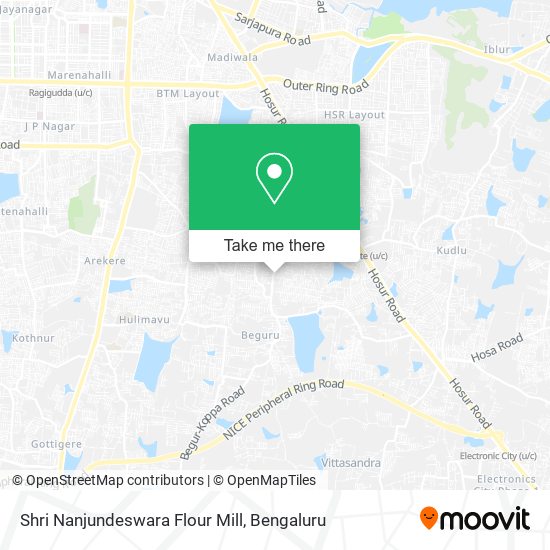 Shri Nanjundeswara Flour Mill map