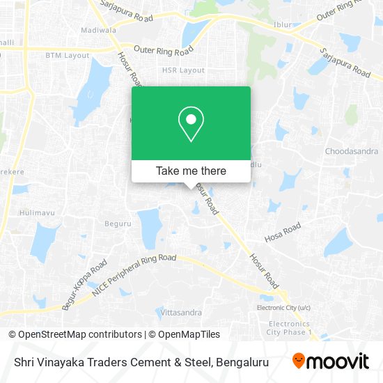 Shri Vinayaka Traders Cement & Steel map