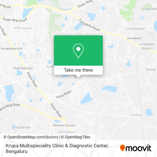Krupa Multispeciality Clinic & Diagnostic Center map