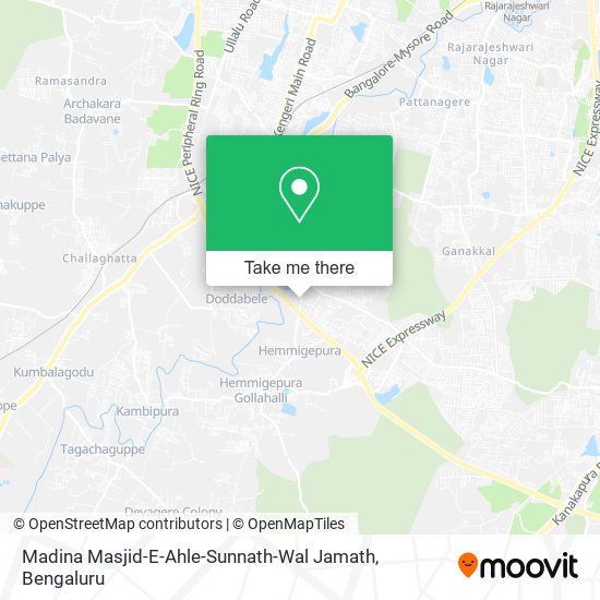 Madina Masjid-E-Ahle-Sunnath-Wal Jamath map