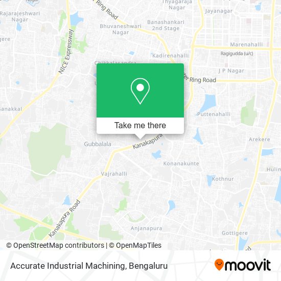 Accurate Industrial Machining map