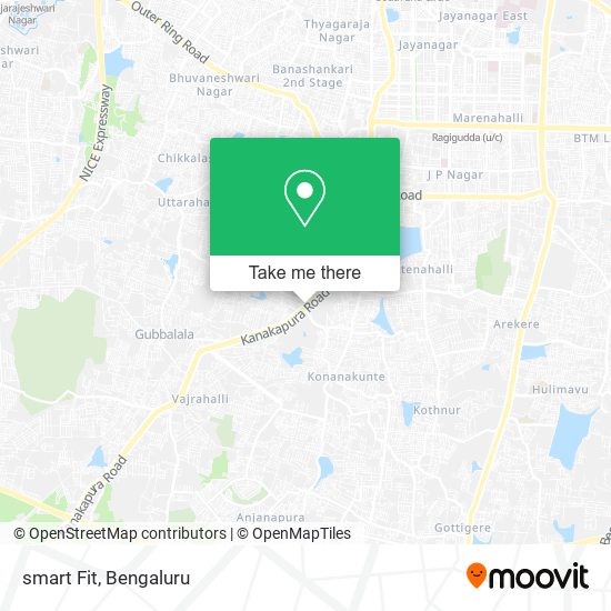 smart Fit map