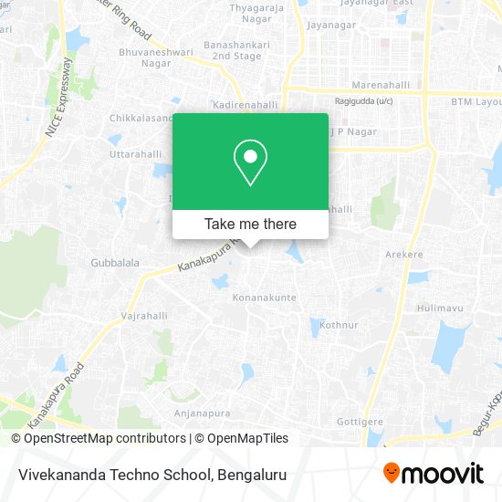Vivekananda Techno School map