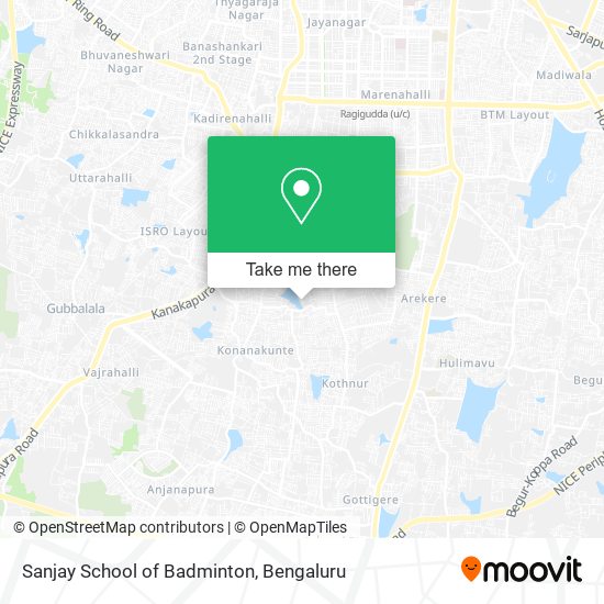 Sanjay School of Badminton map
