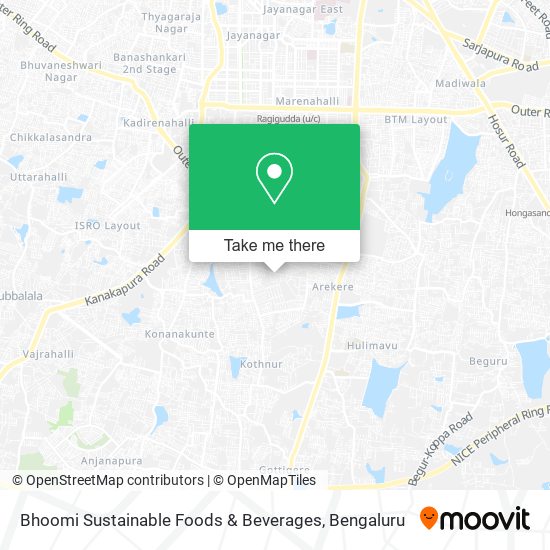 Bhoomi Sustainable Foods & Beverages map