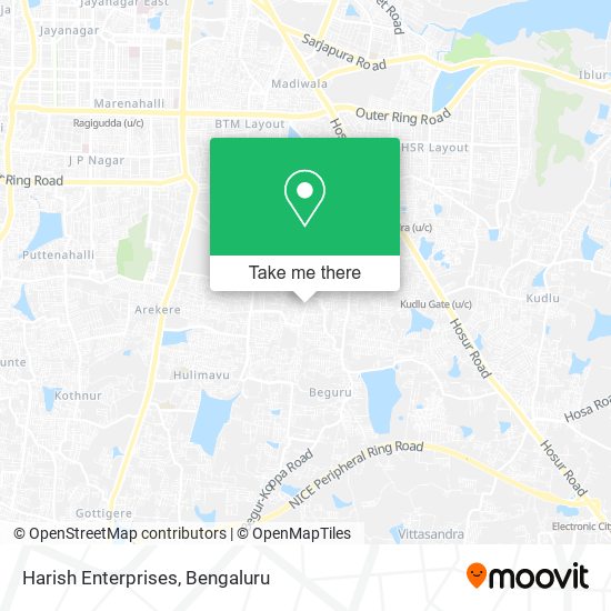 Harish Enterprises map