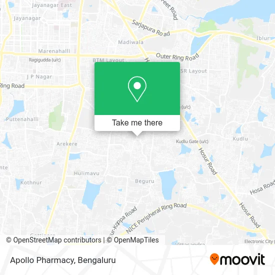 Apollo Pharmacy map