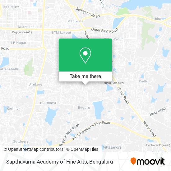 Sapthavarna Academy of Fine Arts map