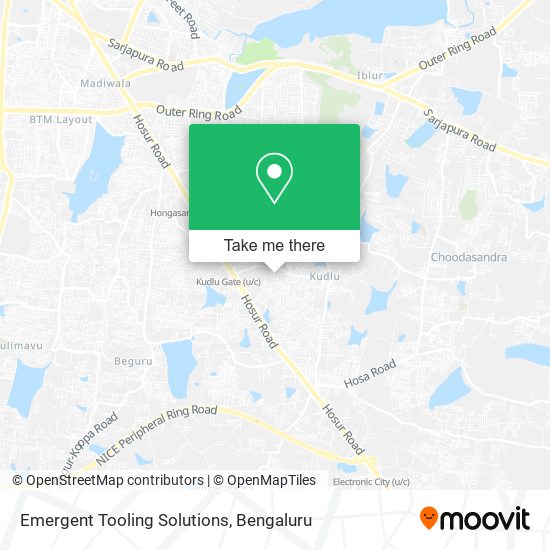 Emergent Tooling Solutions map