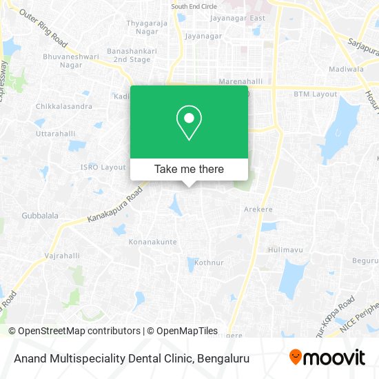 Anand Multispeciality Dental Clinic map