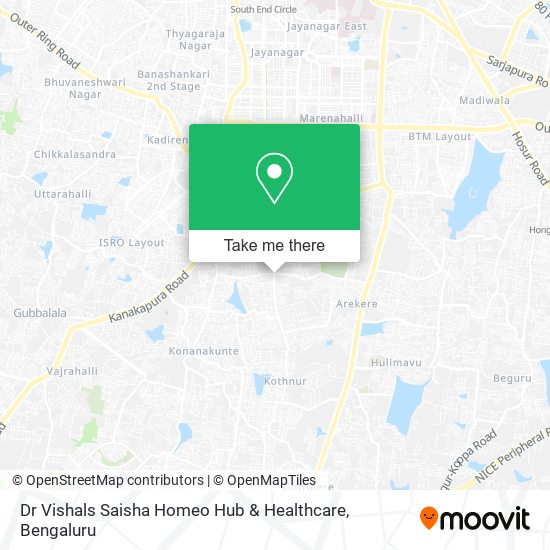 Dr Vishals Saisha Homeo Hub & Healthcare map