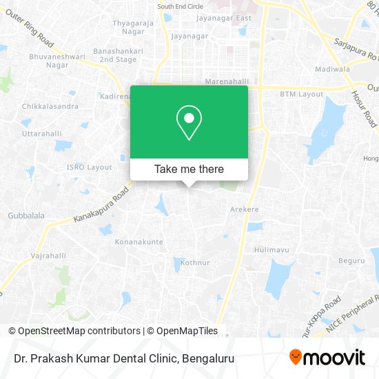 Dr. Prakash Kumar Dental Clinic map