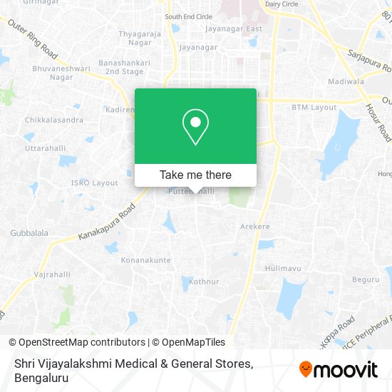 Shri Vijayalakshmi Medical & General Stores map
