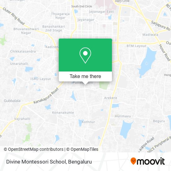 Divine Montessori School map