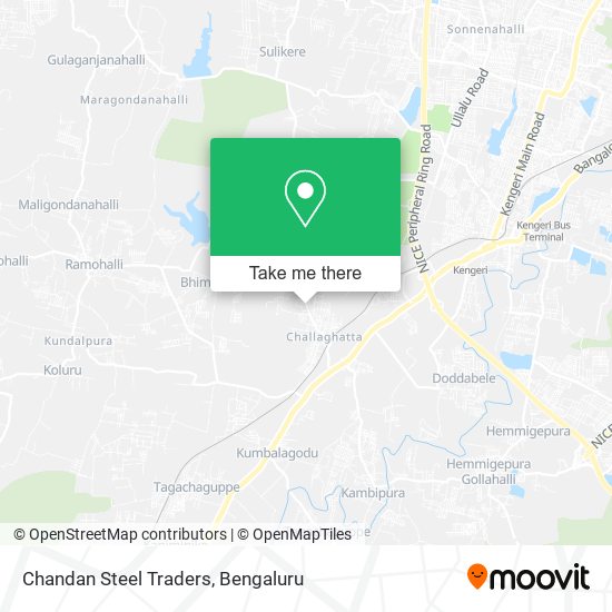 Chandan Steel Traders map