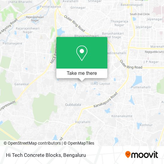 Hi Tech Concrete Blocks map