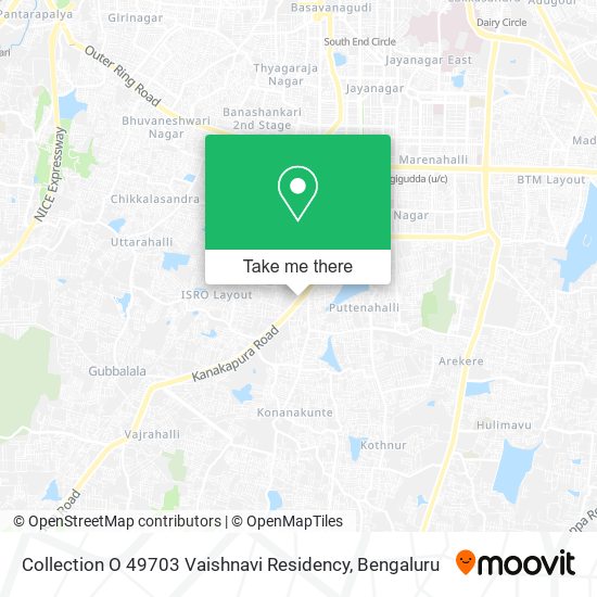 Collection O 49703 Vaishnavi Residency map