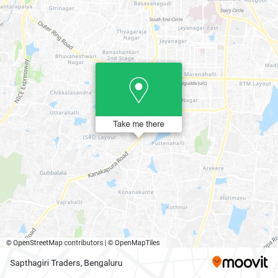 Sapthagiri Traders map