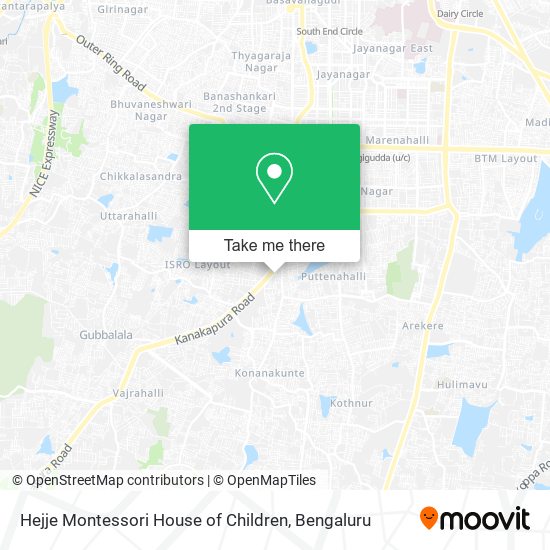 Hejje Montessori House of Children map