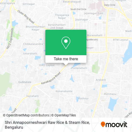 Shri Annapoorneshwari Raw Rice & Steam Rice map