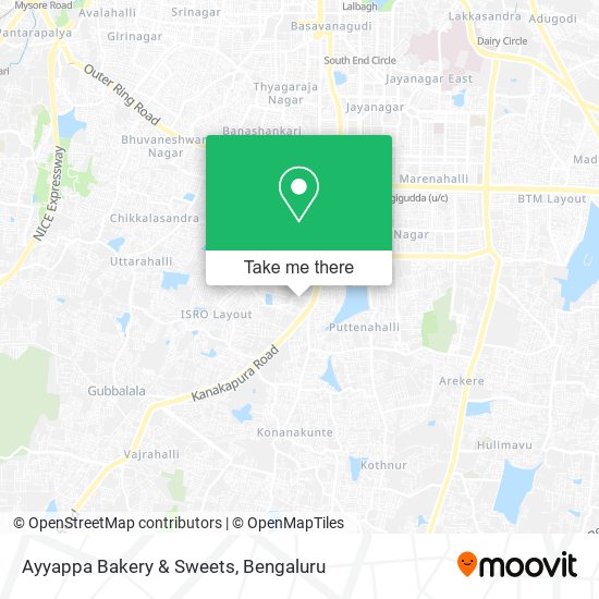 Ayyappa Bakery & Sweets map