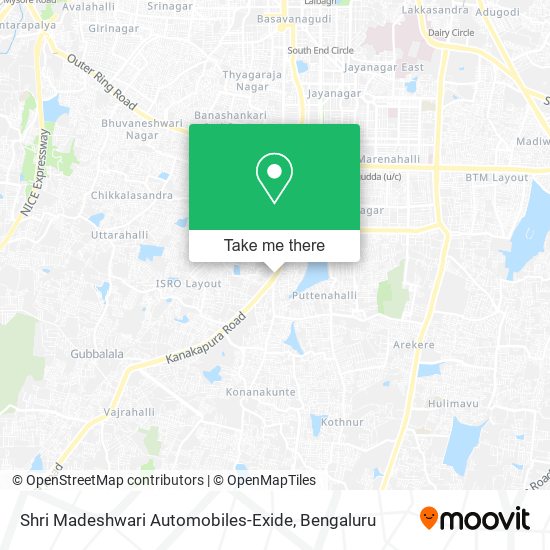 Shri Madeshwari Automobiles-Exide map