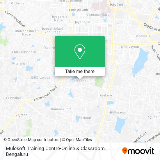 Mulesoft Training Centre-Online & Classroom map