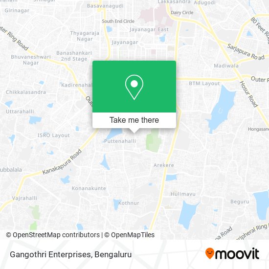 Gangothri Enterprises map