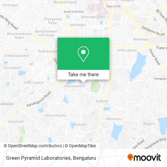 Green Pyramid Laboratories map