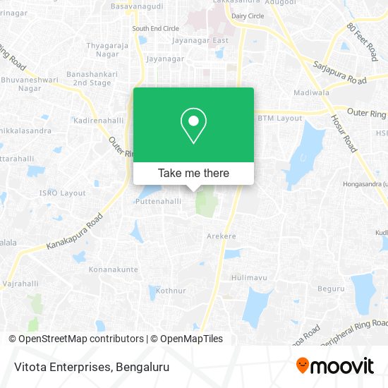 Vitota Enterprises map