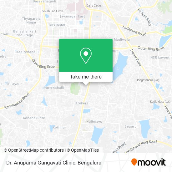 Dr. Anupama Gangavati Clinic map