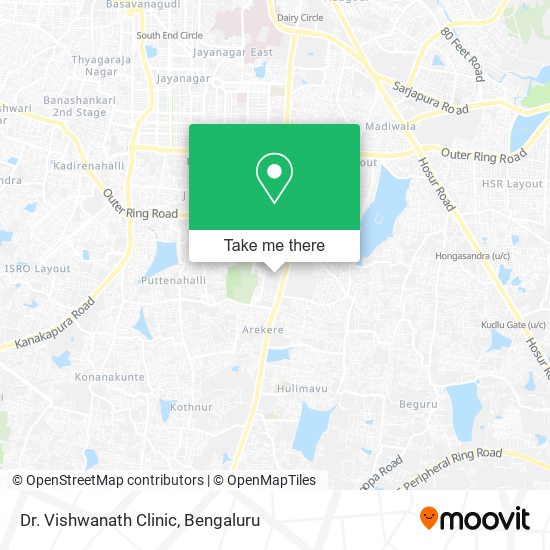 Dr. Vishwanath Clinic map