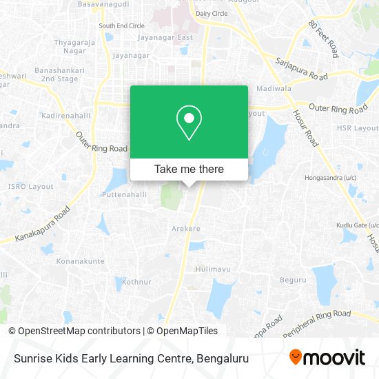 Sunrise Kids Early Learning Centre map