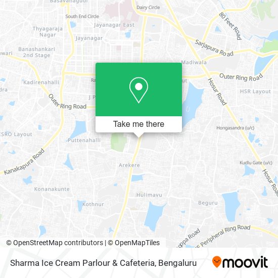 Sharma Ice Cream Parlour & Cafeteria map