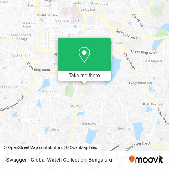 Swagger - Global Watch Collection map