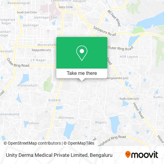 Unity Derma Medical Private Limited map