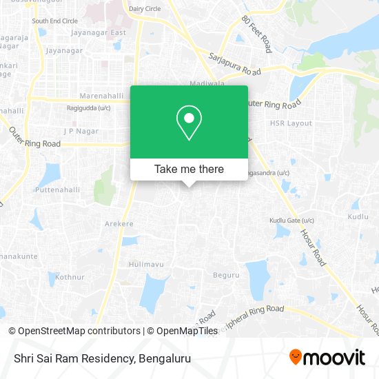 Shri Sai Ram Residency map