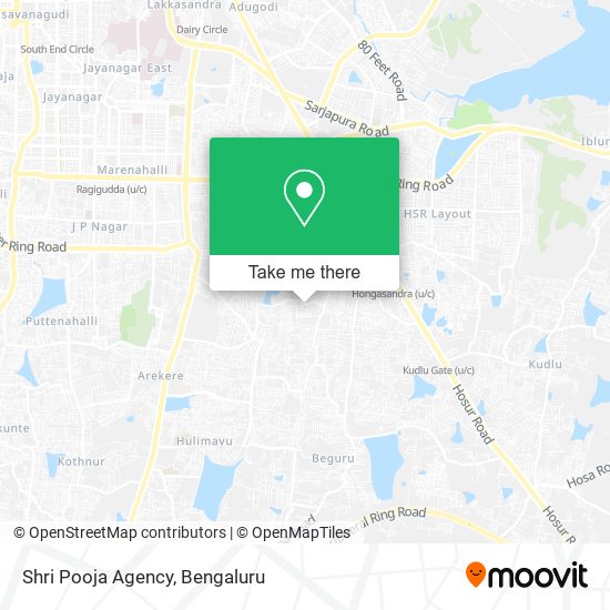 Shri Pooja Agency map